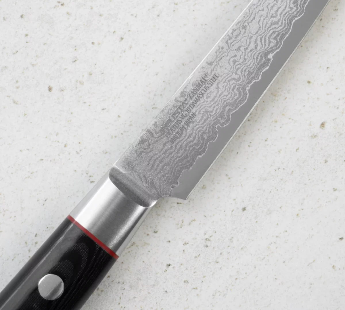 Mcusta Zanmai VG-10 Pro Zebra Nóż do steków 11,5 cm — zdjęcie 3