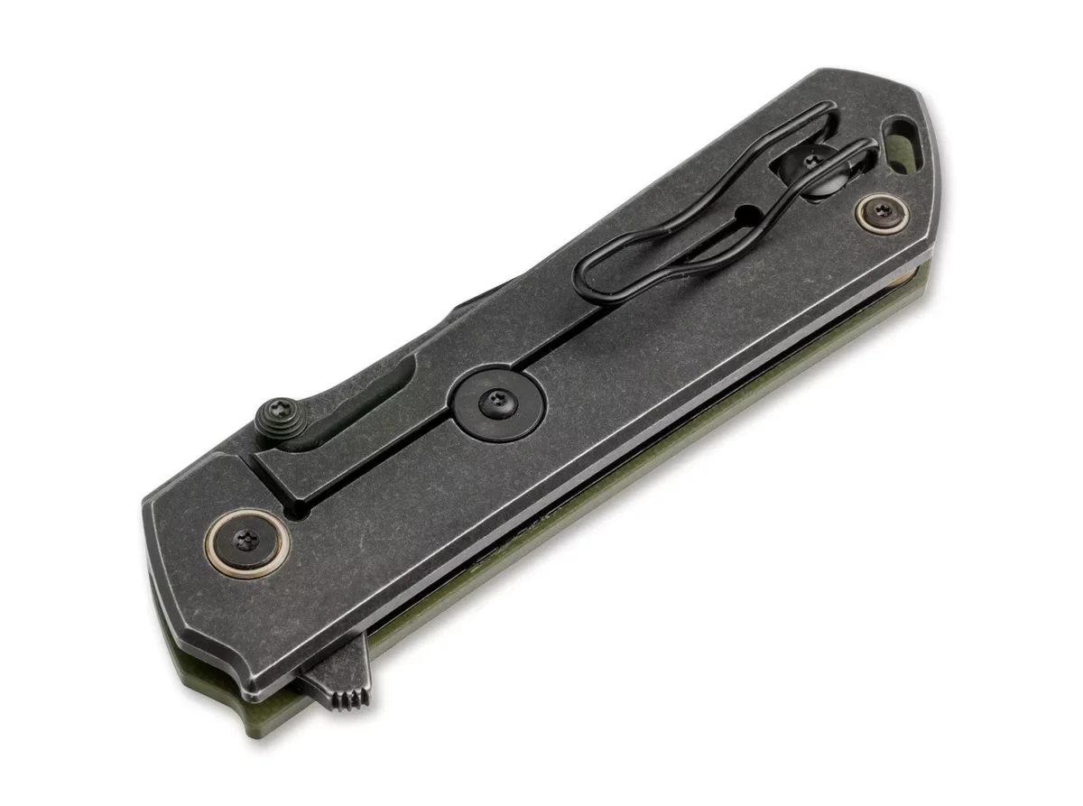 Nóż Böker Plus Kihon Assisted OD Green — zdjęcie 2