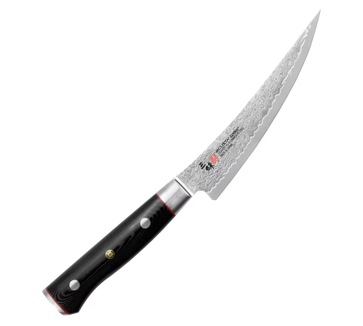 Mcusta Zanmai VG-10 Pro Zebra Nóż do wykrawania 16,5 cm