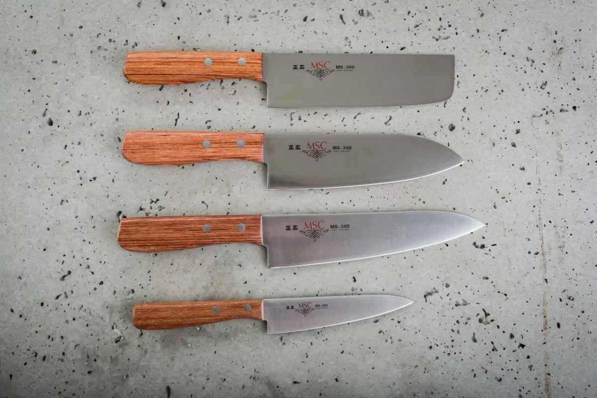 Masahiro MSC Nóż kuchenny Nakiri 16 cm — zdjęcie 5