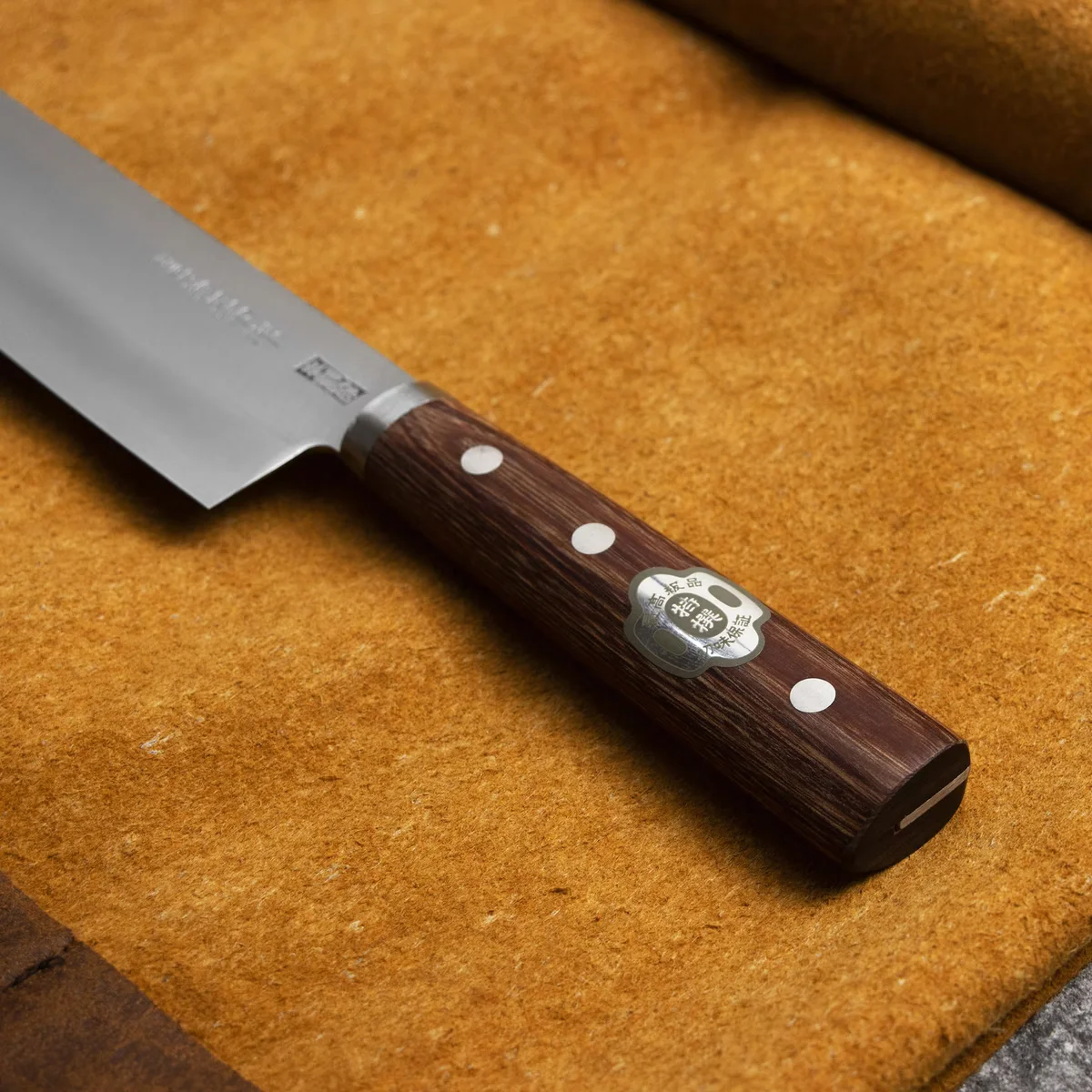 Kanetsune 2000 Shiro-2/SS Nóż Nakiri 16,5 cm — zdjęcie 8