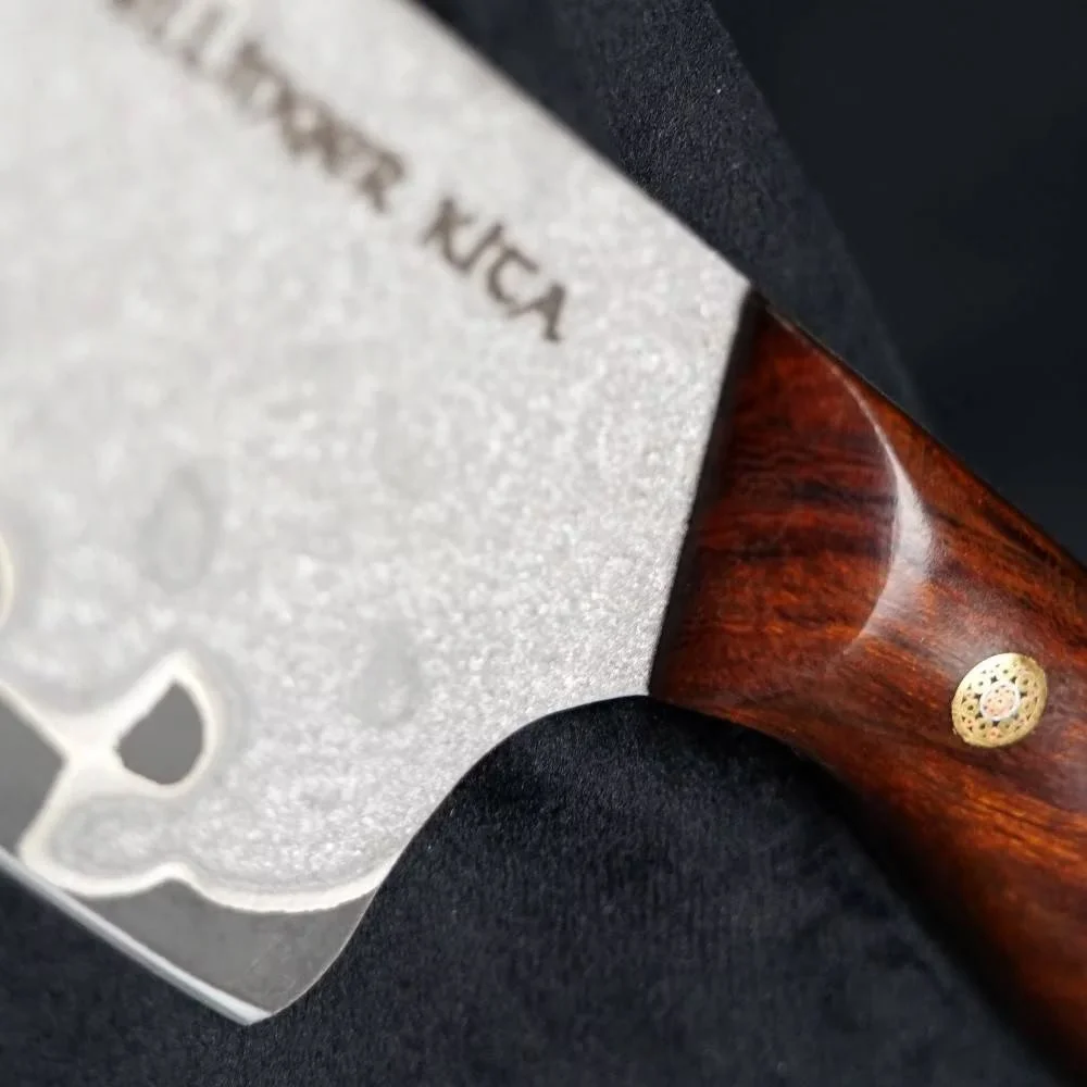 Dellinger KITA North Damascus Nóż Szefa Kuchni 22.5 cm — zdjęcie 5
