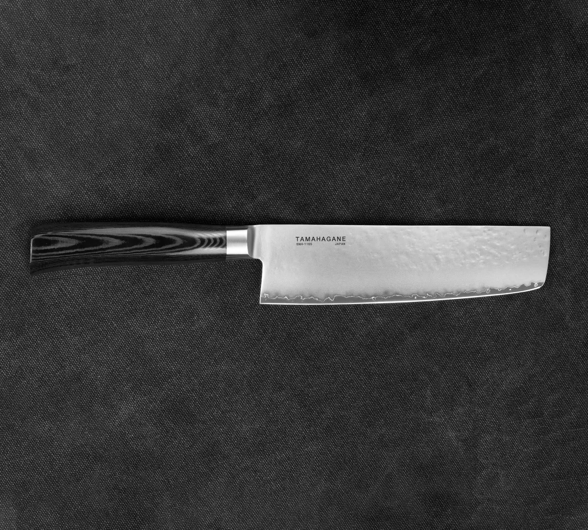 Tamahagane Tsubame Black VG-5 Nóż Nakiri 18 cm — zdjęcie 2