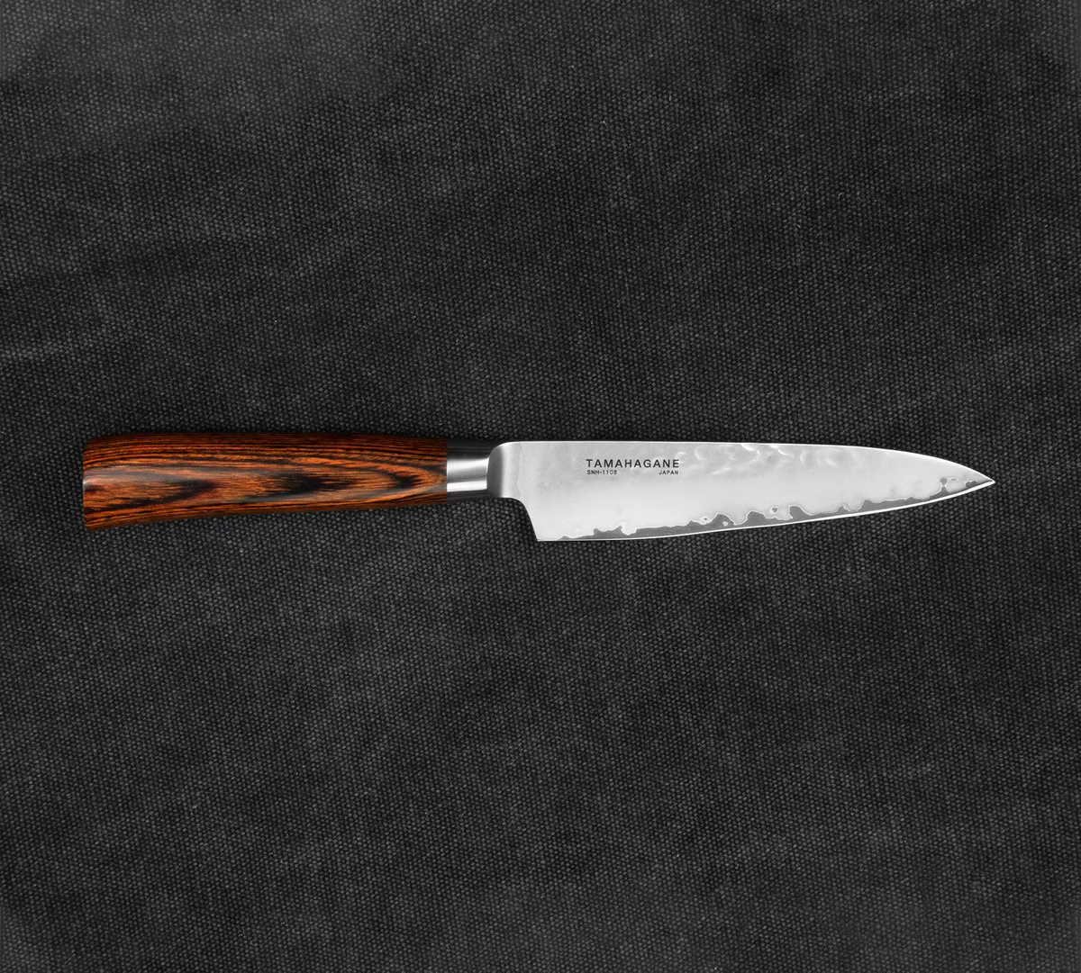 Tamahagane Tsubame Brown VG-5 Nóż uniwersalny 12 cm — zdjęcie 2