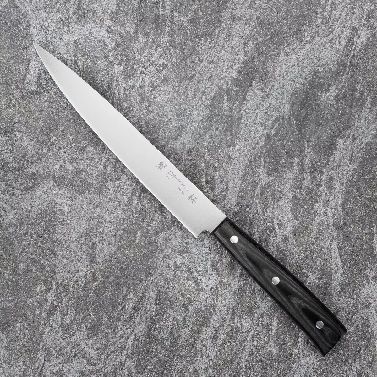 Tamahagane Sakura AUS-6A Nóż do porcjowania 18cm — zdjęcie 4