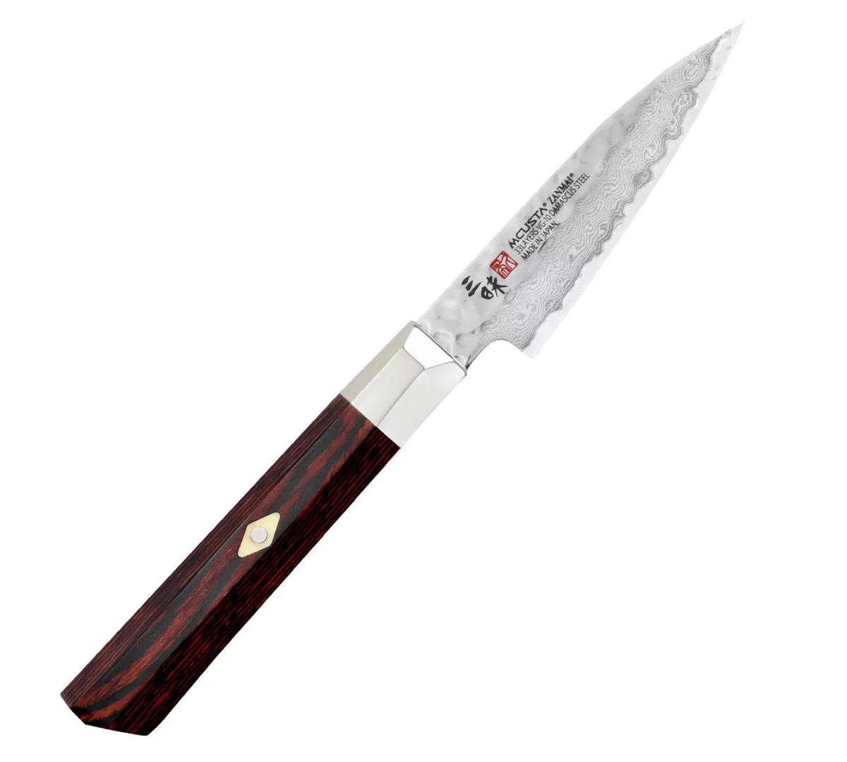 Mcusta Zanmai VG-10 Supreme Hammered Nóż do obierania 9 cm