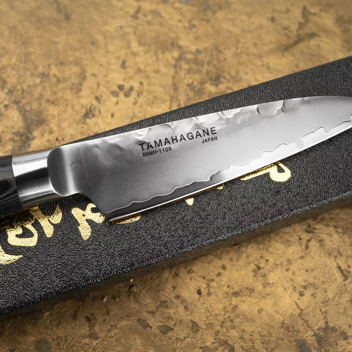 Tamahagane Tsubame Black VG-5 Nóż do obierania 9 cm — zdjęcie 2