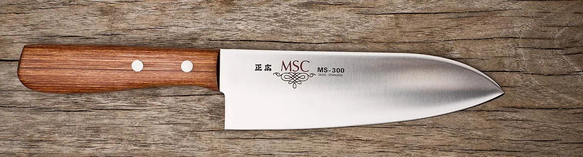 Masahiro MSC Santoku Nóż Kuchenny 16.5 cm — zdjęcie 4