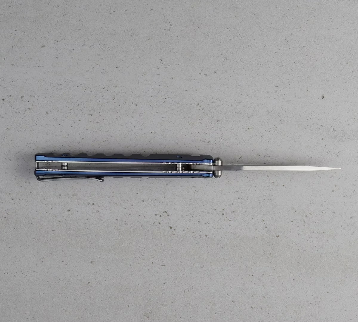 Mcusta Katana VG-10 Blue/Purple Nóż Składany 8,5 cm — zdjęcie 9