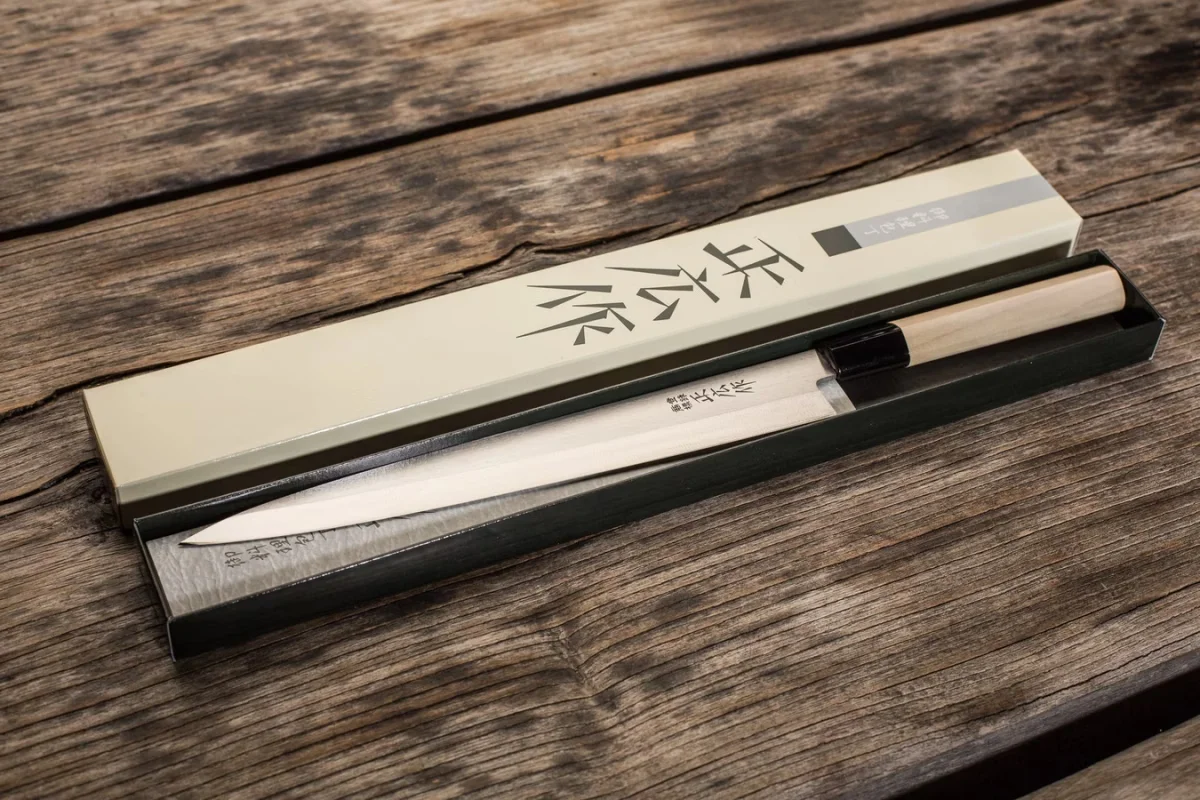 Masahiro MS-8 Yanagiba Nóż do Sushi/Sashimi dla Leworęcznych, Ostrze 24 cm — zdjęcie 3