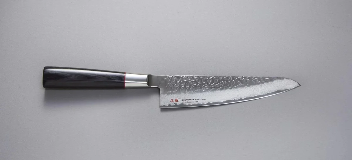 Suncraft SENZO CLASSIC Santoku Mały - Ostrze 14.3 cm — zdjęcie 5