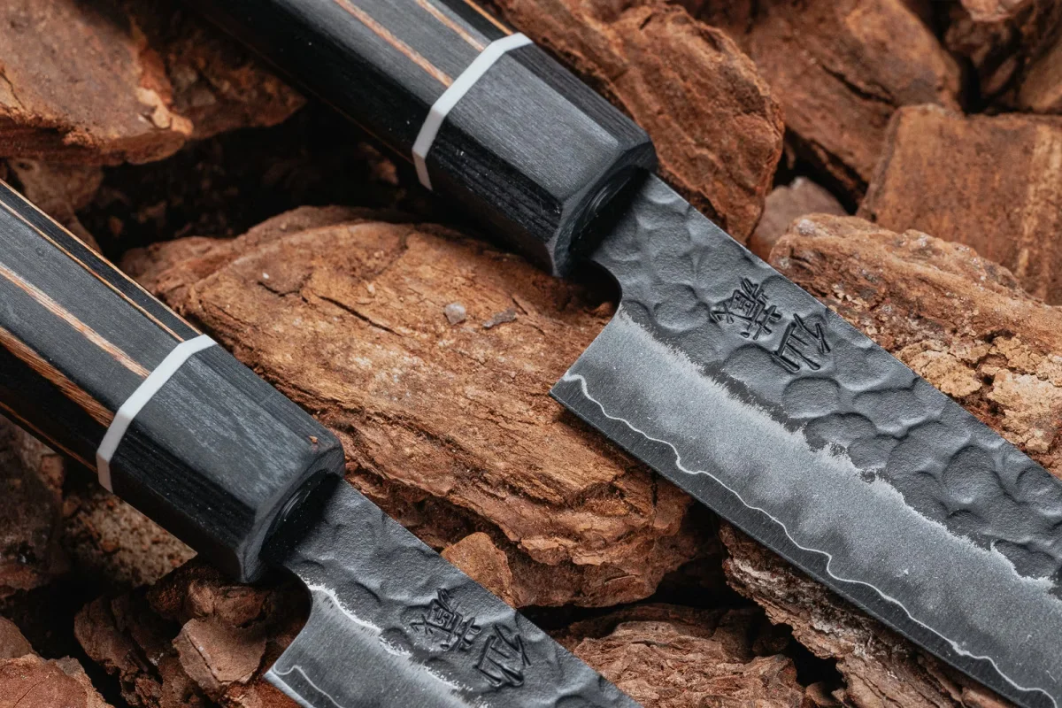 Suncraft Senzo Finest Bunka 16,5 cm - Nóż kuchenny ze stali SPG-STRIX z  — zdjęcie 10