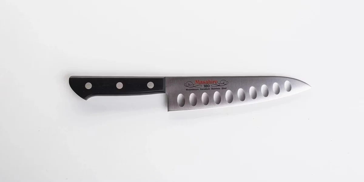 Masahiro BWH Chef Dimple Nóż Szefa Kuchni 18cm — zdjęcie 2