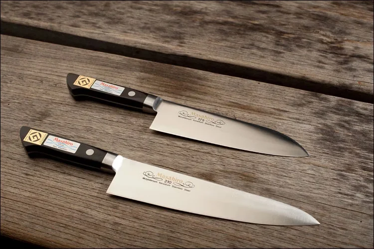 Nóż Szefa Kuchni Masahiro MV 24 cm — zdjęcie 3