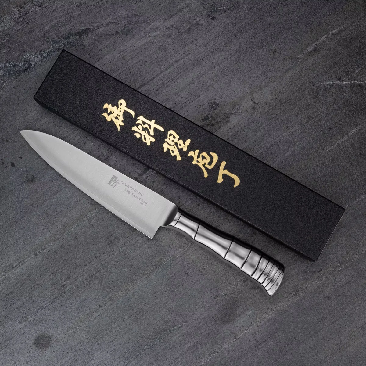 Tamahagane Bamboo VG-5 Nóż szefa kuchni 18 cm — zdjęcie 2
