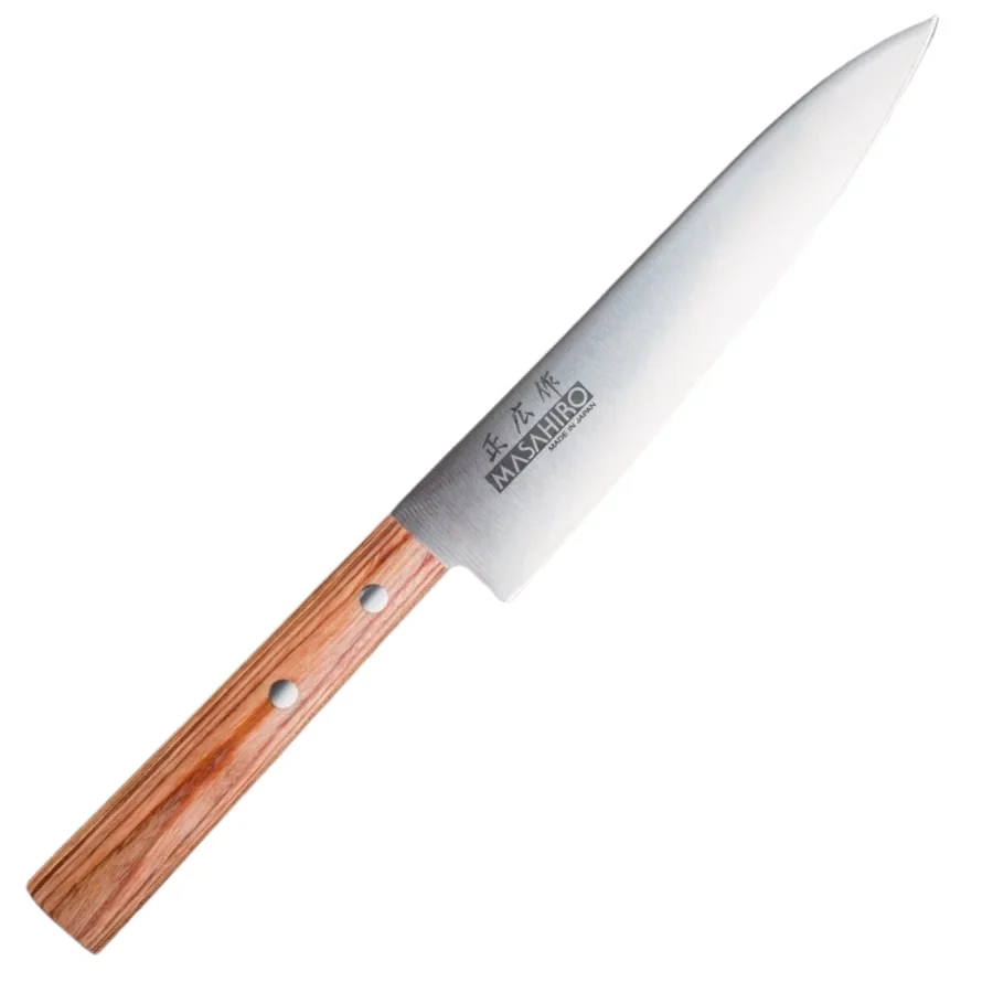 Masahiro Sankei Utility Nóż kuchenny 15 cm, brązowy