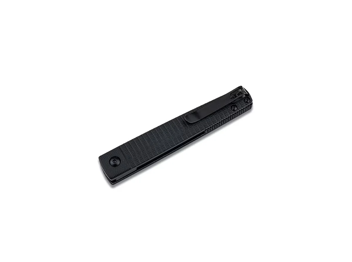 Nóż Boker Magnum Stereo składany, stal 440A, rękojeść G10, czarny — zdjęcie 2