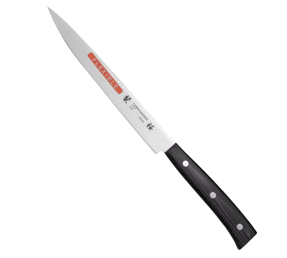 Tamahagane Sakura AUS-6A Nóż do filetowania ryb elastyczny 16 cm