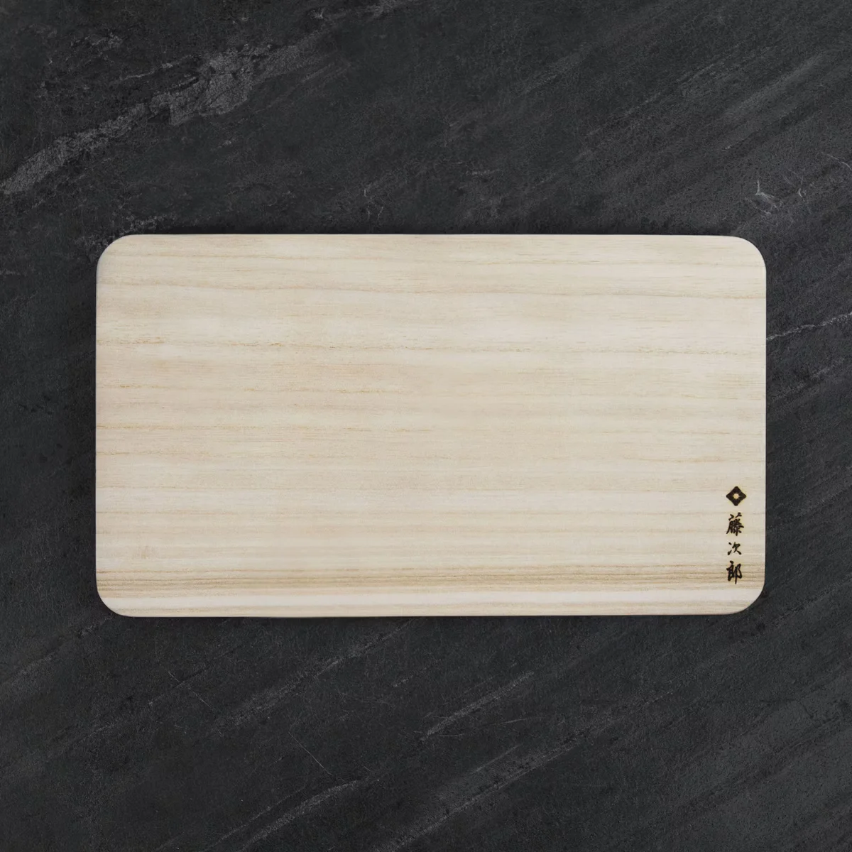Tojiro Deska do krojenia z drewna paulownia 35x20x2 cm — zdjęcie 9