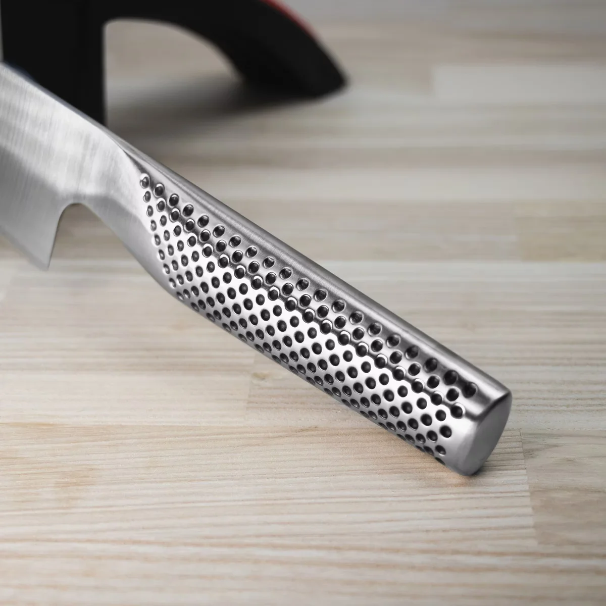 Global Zestaw Starter: Nóż Szefa Kuchni G-2 (20 cm) + Ostrzałka Wodna MinoSharp 220/BR — zdjęcie 6