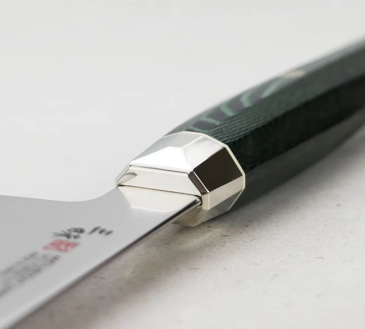 Mcusta Zanmai Green Revolution SPG2 Nóż Gyuto 21 cm — zdjęcie 9
