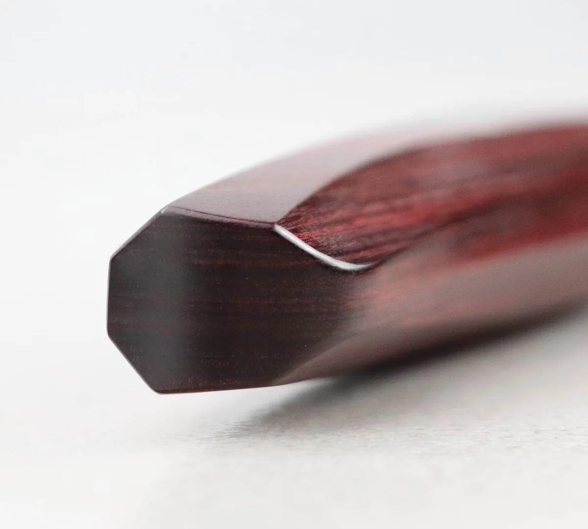 Mcusta Zanmai Red Revolution SPG2 Nóż Santoku 18 cm — zdjęcie 7