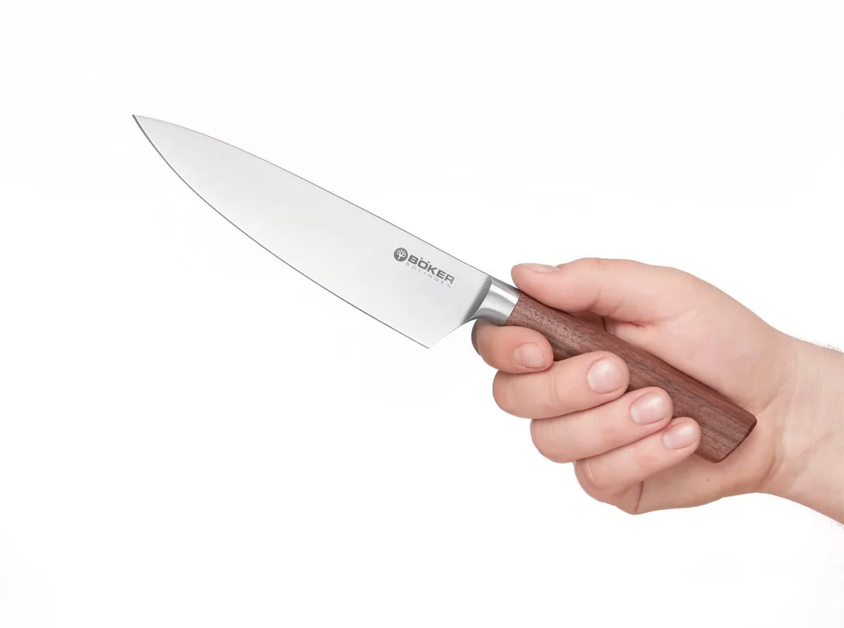 Nóż Szefa Böker Solingen Core Walnut 16 cm — zdjęcie 4