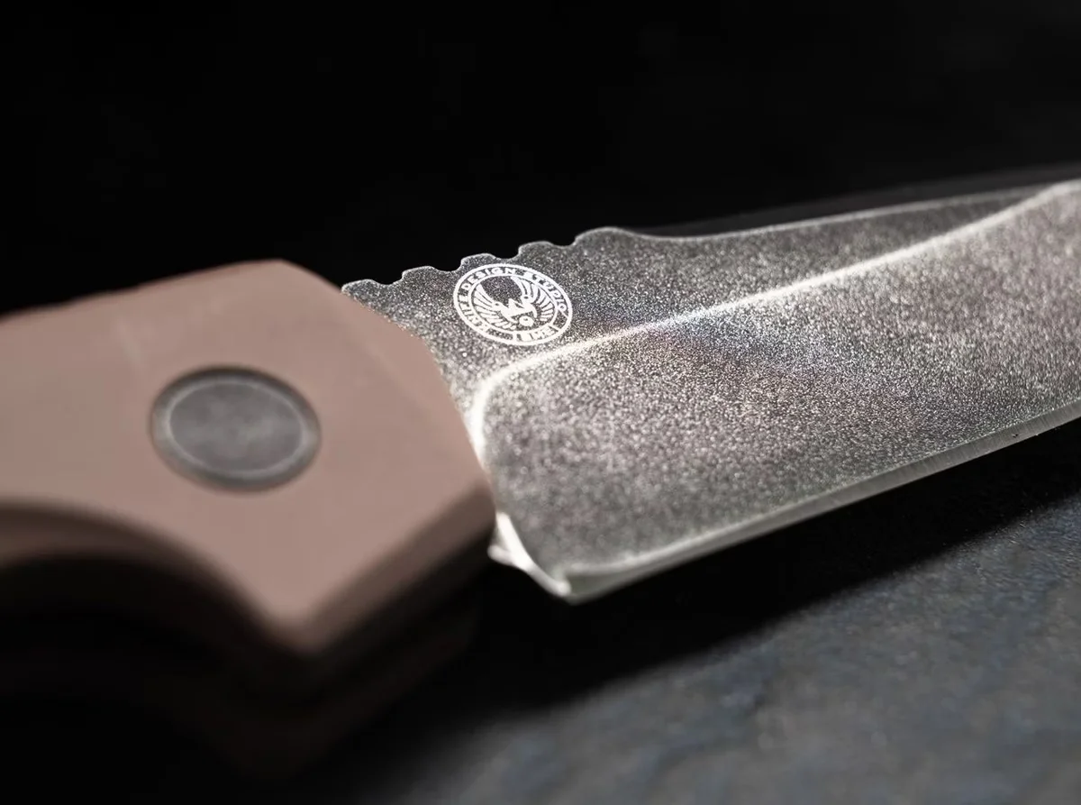 Nóż Automatyczny Böker Plus Thunder Storm Auto Coyote, stal AUS8 — zdjęcie 4