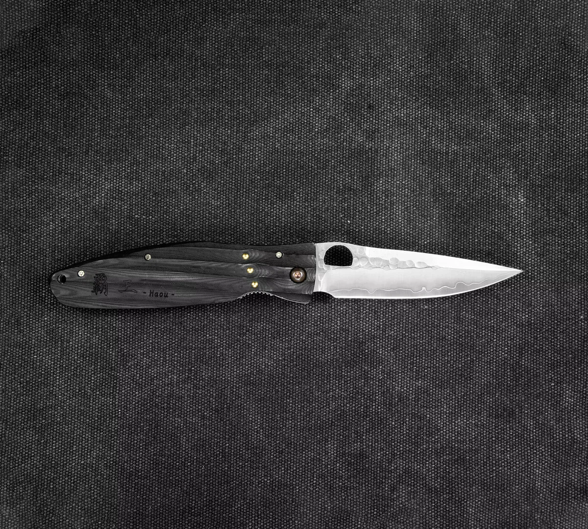 Mcusta Fusion Sengoku Black Micarta SG2 8,6 cm — zdjęcie 2