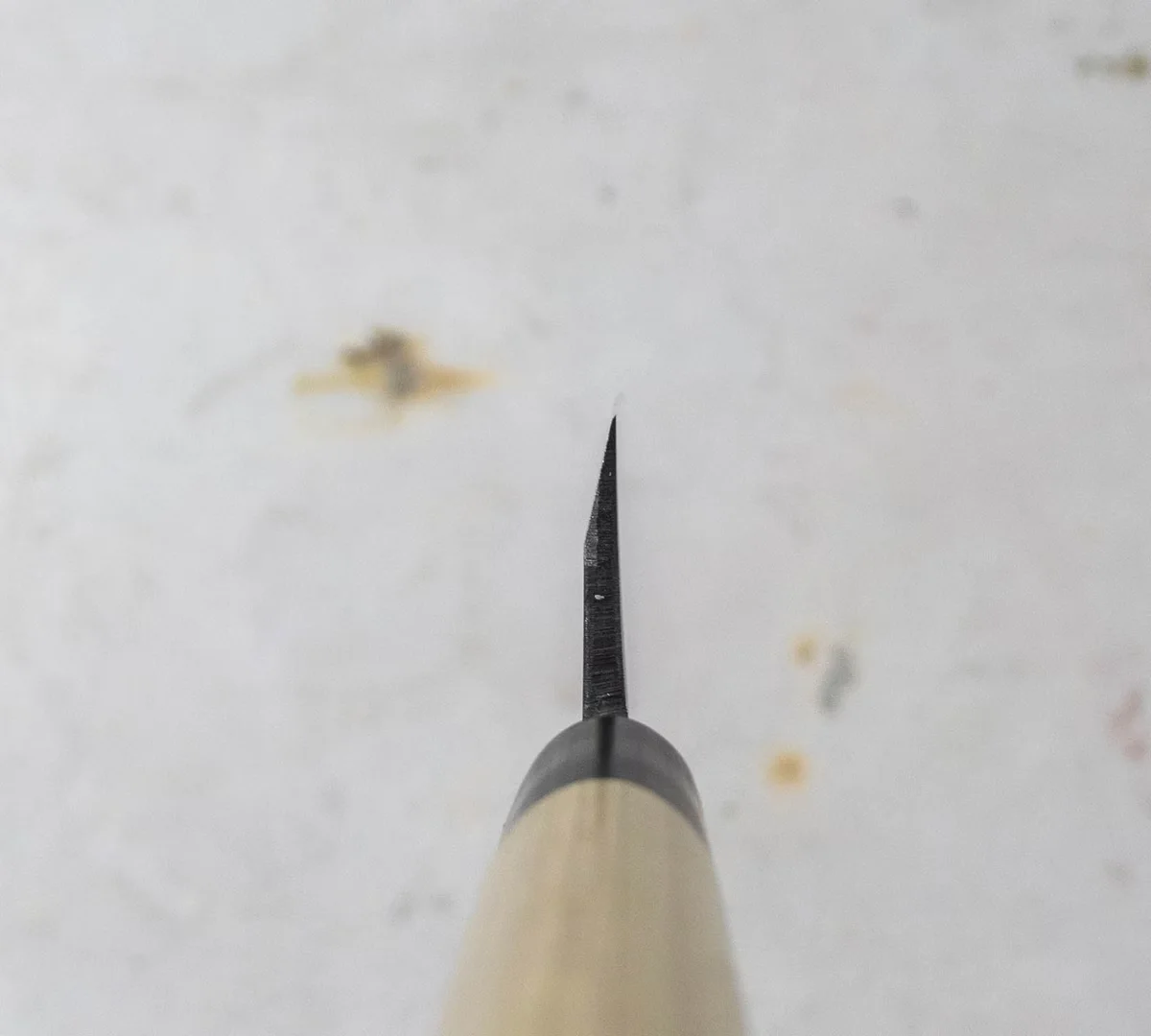 Tojiro Shirogami Nóż Miroshi Deba 21 cm — zdjęcie 6