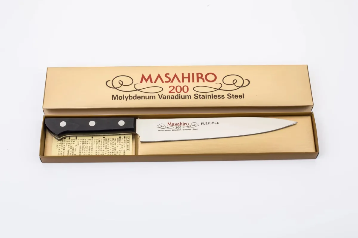 Masahiro BWH Nóż do carvingu Flexible 20 cm — zdjęcie 4