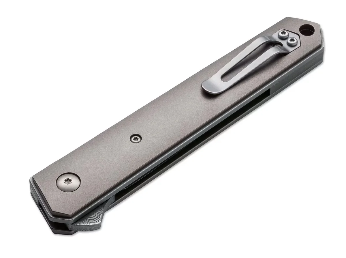 Nóż Böker Plus Kwaiken Flipper Damast — zdjęcie 2