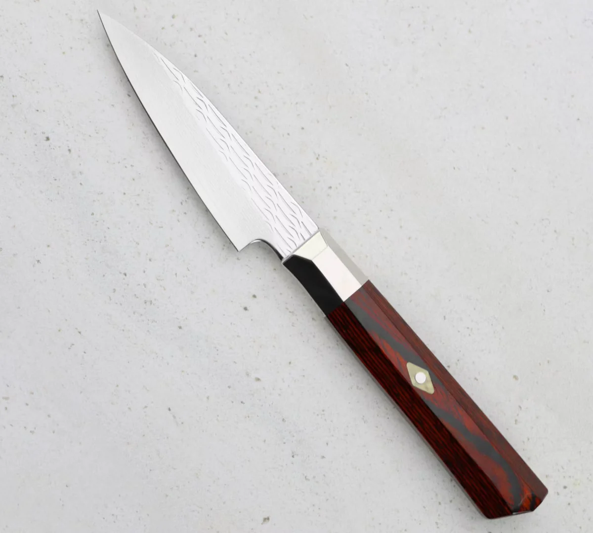 Mcusta Zanmai VG-10 Supreme Ripple Nóż Kuchenny do Obierania 9 cm — zdjęcie 6