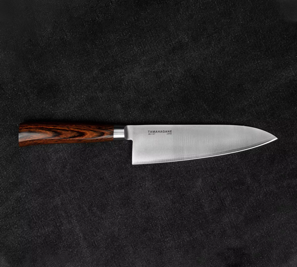 Tamahagane SAN Brown VG-5 Nóż Szefa 15 cm — zdjęcie 2