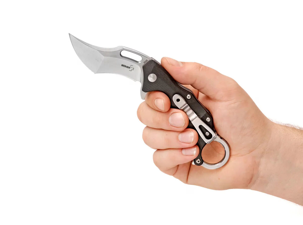Nóż Böker Plus Wildcat składany, ostrze D2 (7.1 cm), rękojeść G-10, Liner-Lock — zdjęcie 3