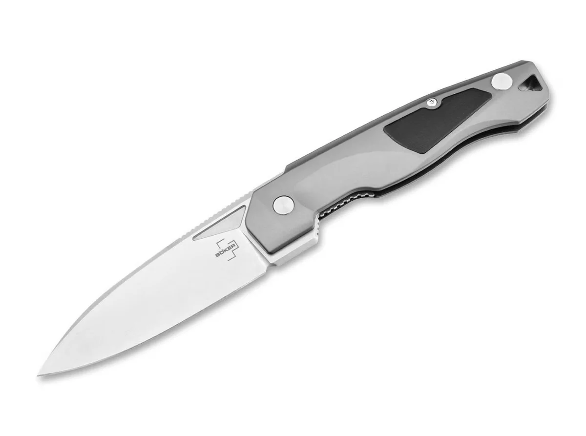 Nóż składany taktyczny Böker Plus Aluma D2 Aluminium Drewno — zdjęcie 2