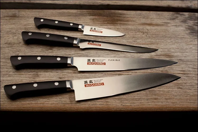 Masahiro MV-H Nóż Carving Elastyczny 20 cm — zdjęcie 2