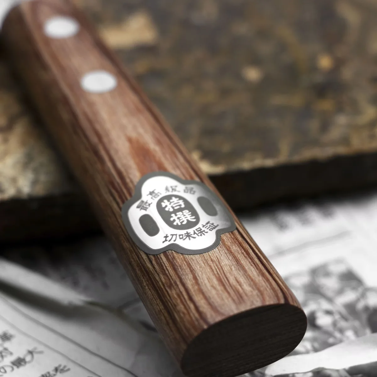 Kanetsune 1000 Shiro-2/SS Nóż Mini Santoku 14 cm — zdjęcie 10