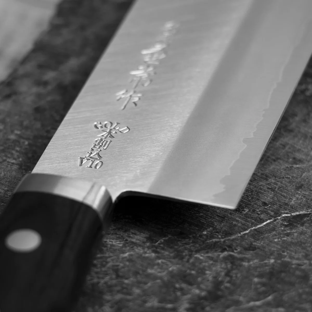 Kanetsune Seki 3000 VG-10 Japoński Nóż Nakiri do Warzyw 16,5 cm — zdjęcie 10