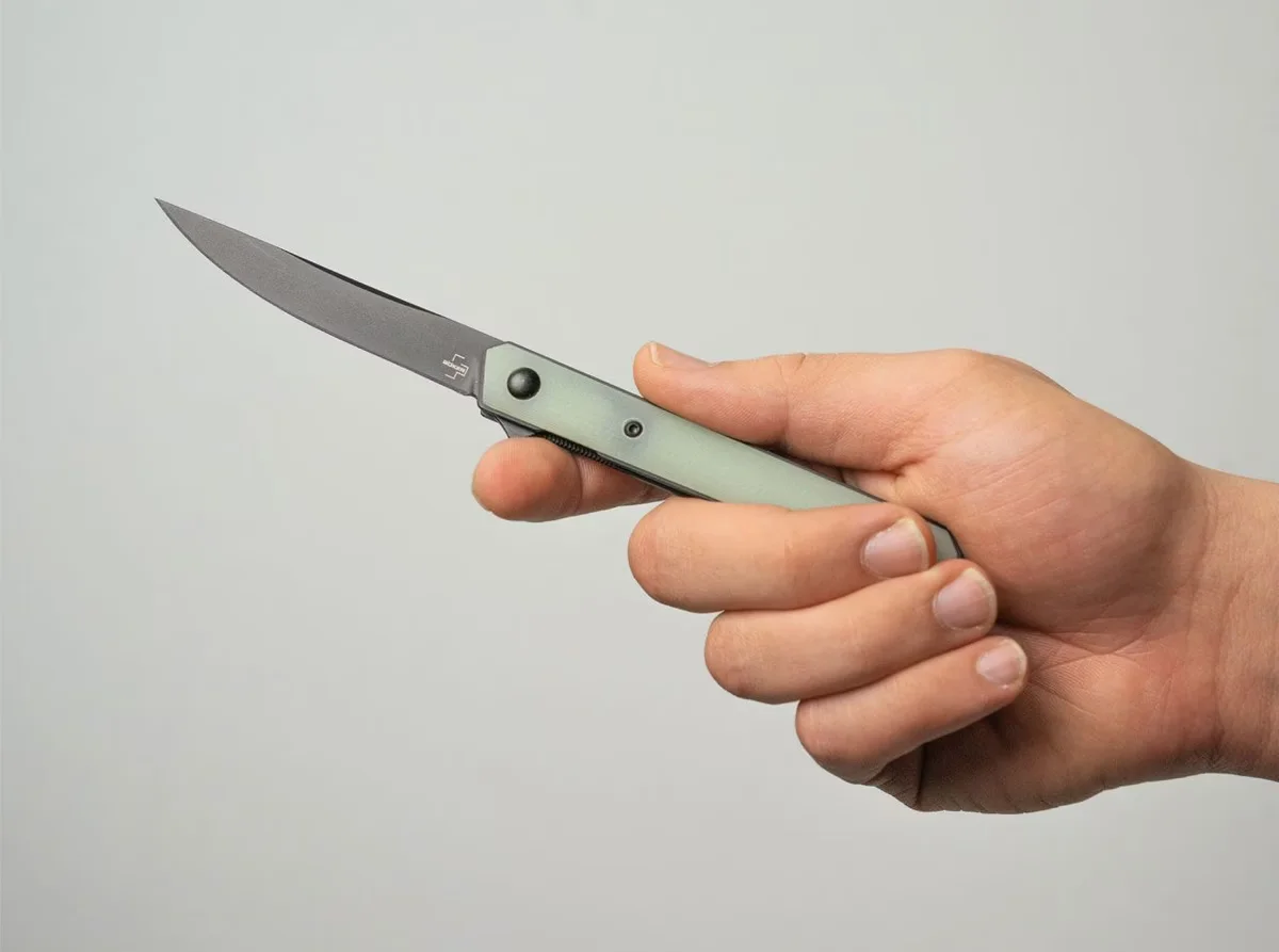 Nóż składany Böker Plus Kwaiken Air Mini G10 Jade — zdjęcie 6