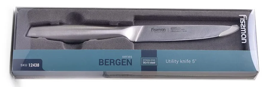 Fissman Bergen Nóż Kuchenny Uniwersalny, Ostrze 13 cm — zdjęcie 2