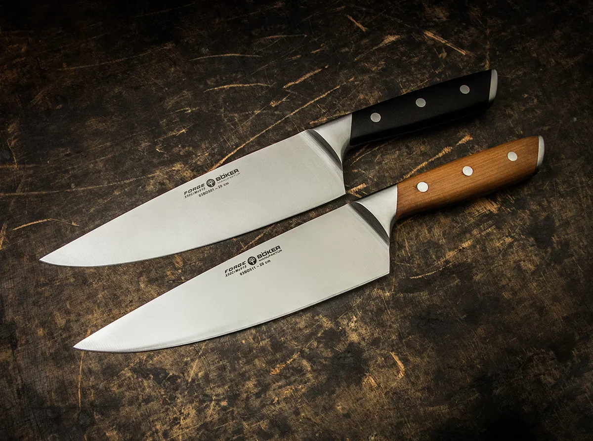 Nóż Szefa Kuchni Böker Forge 20 cm — zdjęcie 4