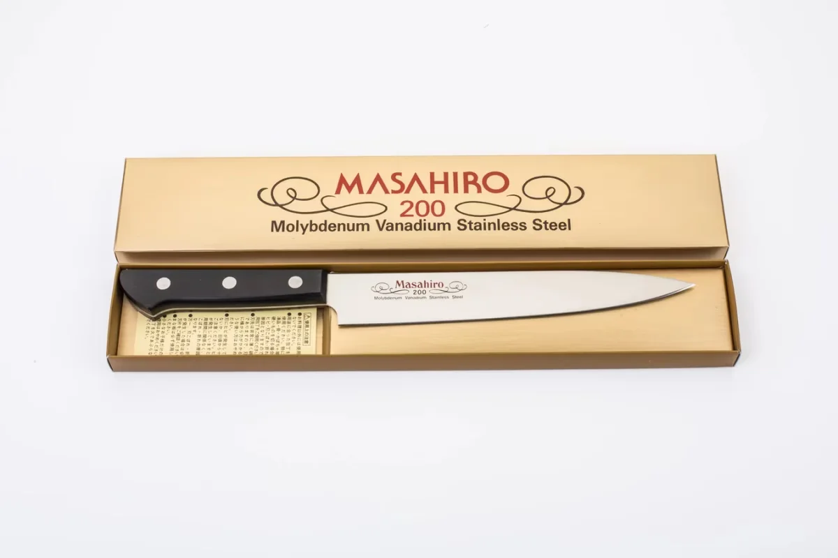 Masahiro BWH Carving - Nóż do plastrowania mięsa 20 cm — zdjęcie 3