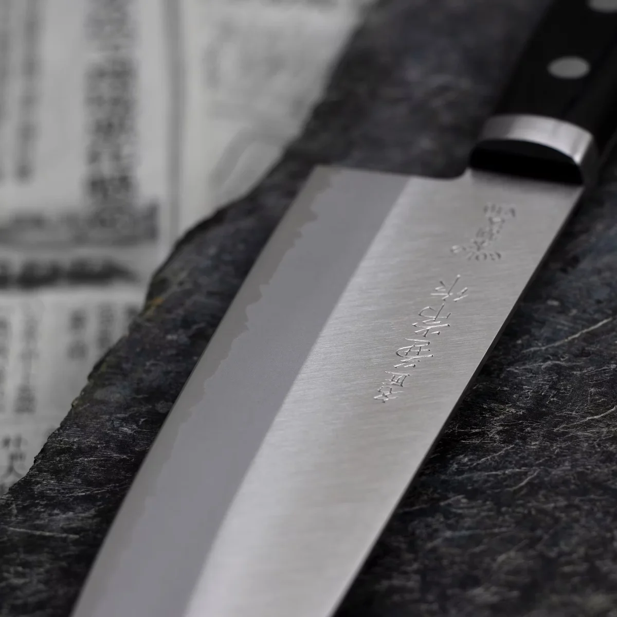 Kanetsune 3000 VG-10 Nóż Santoku 16,5 cm — zdjęcie 5