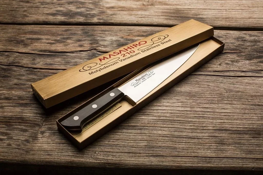Masahiro BWH Chef - Nóż Szefa Kuchni 21 cm — zdjęcie 8