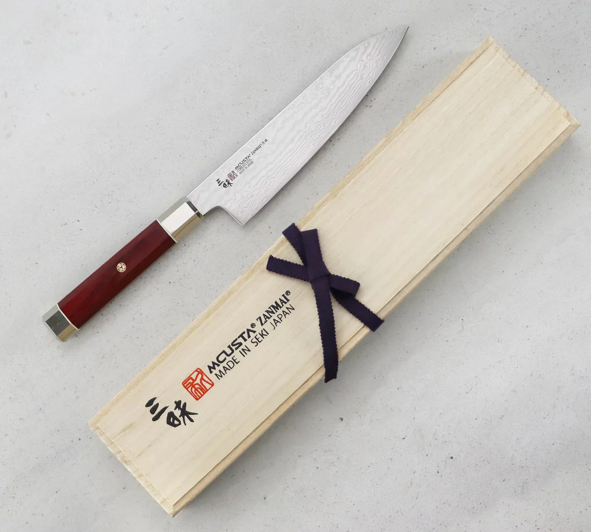 Mcusta Zanmai VG-10 Ultimate Aranami Nóż Szefa Kuchni 18 cm — zdjęcie 2