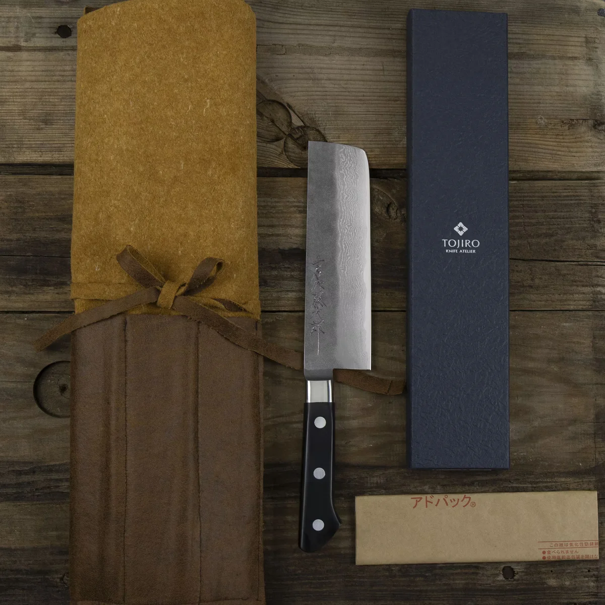 Tojiro Atelier Classic VG-10 Nóż Nakiri 16,5 cm — zdjęcie 2