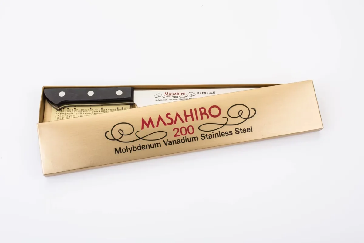 Masahiro BWH Nóż do carvingu Flexible 20 cm — zdjęcie 5