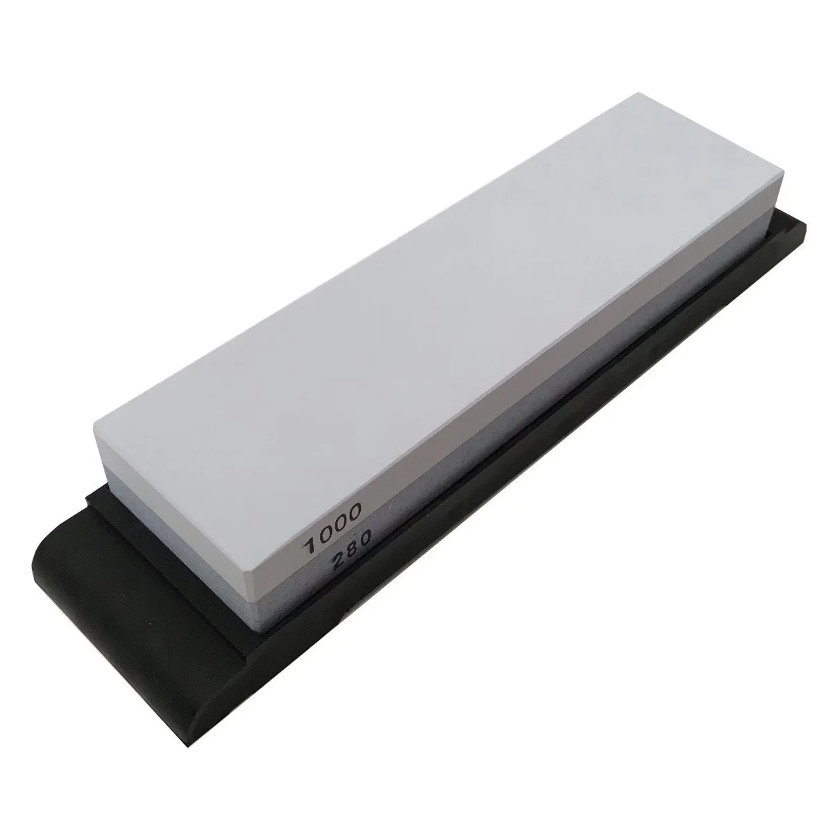 Suncraft Kamień Wodny Dwustronny do Ostrzenia Noży Gradacja 280/1000 z Podstawą, 17.9x5x2.5 cm — zdjęcie 2