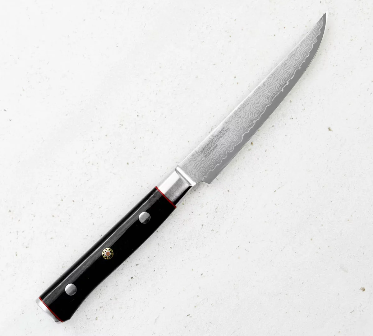 Mcusta Zanmai VG-10 Pro Zebra Nóż do steków 11,5 cm — zdjęcie 5